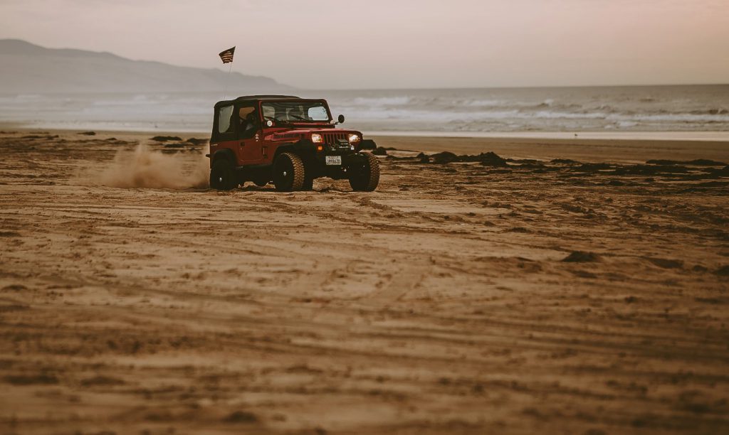 Oceano Dunes Jeep Beach Sand Racing 