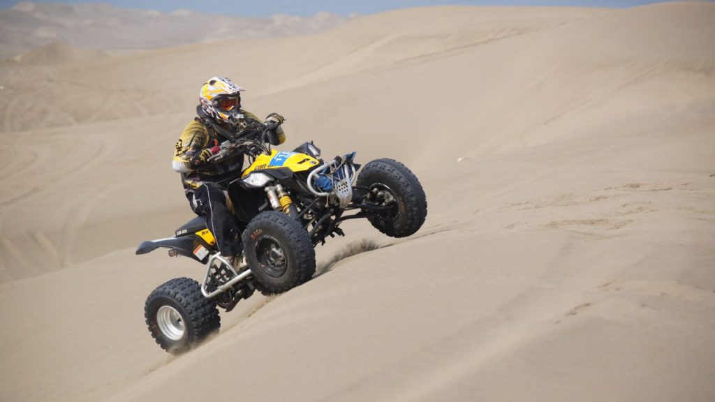 California Sand Dunes ATV Riding Racing Duning