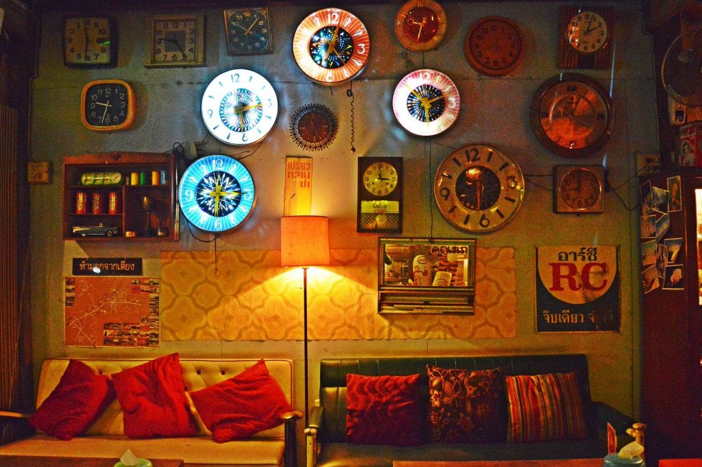 wall clocks on wall