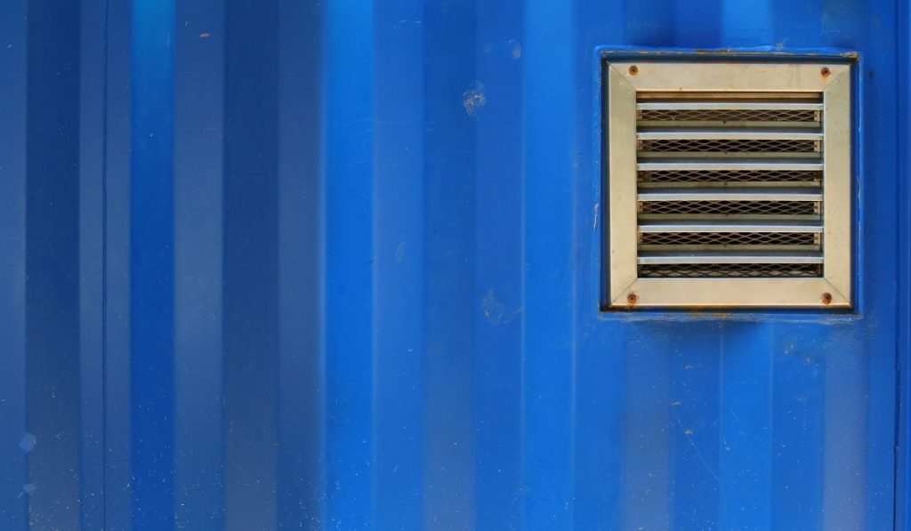 aluminum ventilation on cargo container